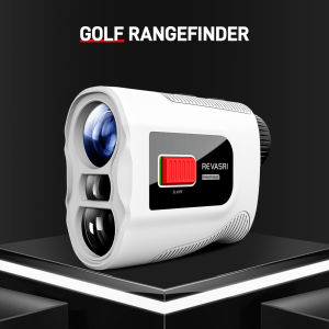 REVASRI Golf Laser Rangefinder with Slope Switch 1000Y  Laser Range Finder  with Flag Locking Vibration Magnet & Laser Distance Meter Ideal for Golfers