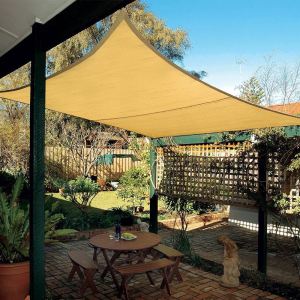 Colorful Triangle Sunshade Sail Outdoor Courtyard Kindergarten Swimming Pool Balcony Terrace Sun Protection Cloth Tent Canvas