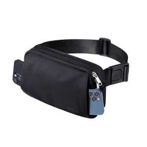 WATERFLY Waterproof Bum Bag Waist Bag Crossbody bag Pouch Bag Chest Bag Money belt bag Womens Mens Hip Bag for Outdoor Travel Hiking