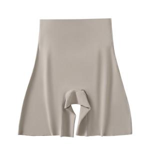 MiiOW | MiiOW Womens Safety Pants Ice Silk Seamless Underwear High Waist Cotton Crotch Control Tummy Flat Angle Bottoms Summer 2025