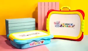 Ready Stock 8in1 Multi-Function Building Blocks Table For Kids Learning meja mainan kanak kanak kids Drawing Board