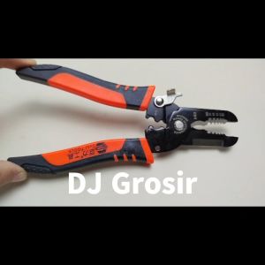 Pemotong Alat Tang Kupas Kabel Pemotong Kabel Multifungsi - 8472