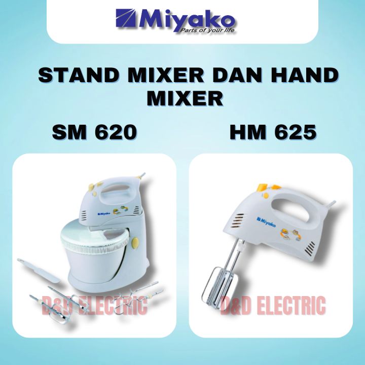 Mikser Hand Mixer Atau Stand Mixer HAND MIXER MIYAKO HM 620