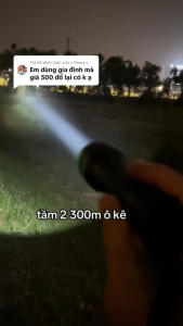 Đèn pin siêu sáng Mantaray M45 SFT25R công suất lớn đèn bin cầm tay chiếu xa chống nước mantaray pin 21700 hợp kim nhôm