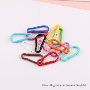Candy Color Painted Decorative Buckle