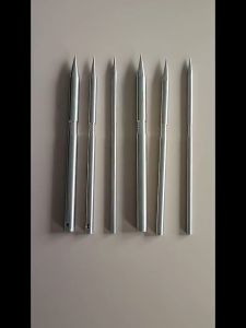 Stainless Steel Cow Nose Piercing Needle 20cm Cattle Nose Piercing Needle Fit For 250kg-600kg Cattle