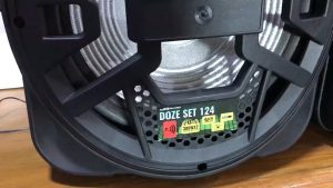 DB Audio DOZE SPK 124 12" Stereo Hifi Speaker System Super Bass 300Wx2 Power Amplifier