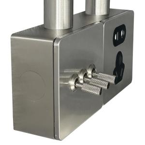 BaldeVance | Exposed Mounting Vintage Metal Switch and Outlet Panel