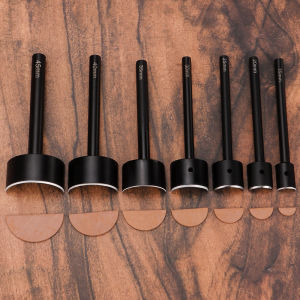 1pcs ครึ่งรอบ Puncher สําหรับหนัง CRAFT ทํากระเป๋าสตางค์หนังเข็มขัดโครงการ-DIY หนังโค้งมนมุมสับ Punch TOOL
