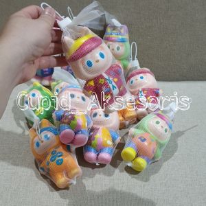 SQUICY SQUISHY KARAKTER KEROPI DAN LABUBU LUCU IMUT SLOW RISING MAINAN