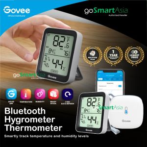 goSmart Asia Govee Hygrometer Medical Thermometer Temperature And Humidity Meter With Digital LCD Indoor Room Hospital