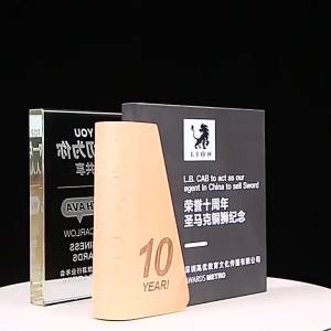 FENGHONGTAO | Creative Crystal Trophy Plaque