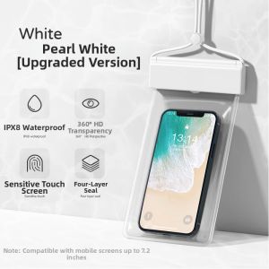 Waterproof Touchscreen Phone Bag for Swimming And Outdoor Activities Special Delivery Sealed Bag with Lanyard Neck Strap