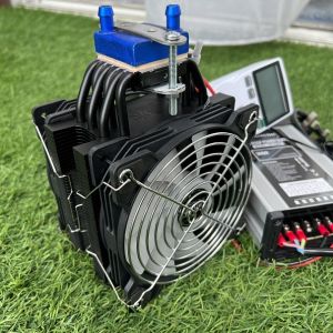 Aquarium Chiller Cooler Peltier 45L 170w Dual 12cm Fan for Shrimp Fish Axolotl FULL SET