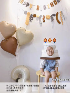 Ins Phong Cách Ngộ Nghĩnh Bánh Mũ Selfie Chống Đỡ Trang Trí Hóa Trang Sinh Nhật Một Tuổi Trang Phục Lễ Kỷ Niệm Phụ Kiện Kích Thước Lớn