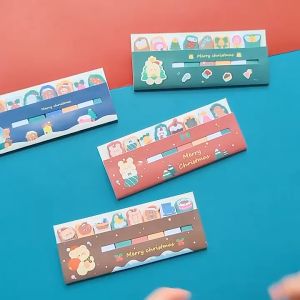 Christmas Mini Index Stickers Sticky Notes Memo Tag Labels ( 4 Designs )