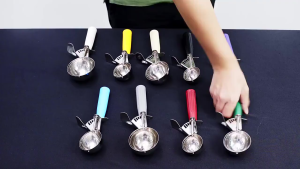 80Mm Stainless Steel Ice Cream Scoop Fruit Scooper Ice Cream Ball Maker Kitchen Ball Maker