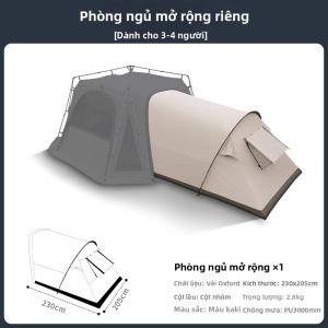 Hewolf | Lều Phóng Nhanh Chống Nước Dành Cho Xe Hơi