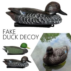 Fake Duck Decoy 3D Floating Hunting Shooting Duck Decoy Fishing Lure for Garden Decoration Simulation Hunting Duck