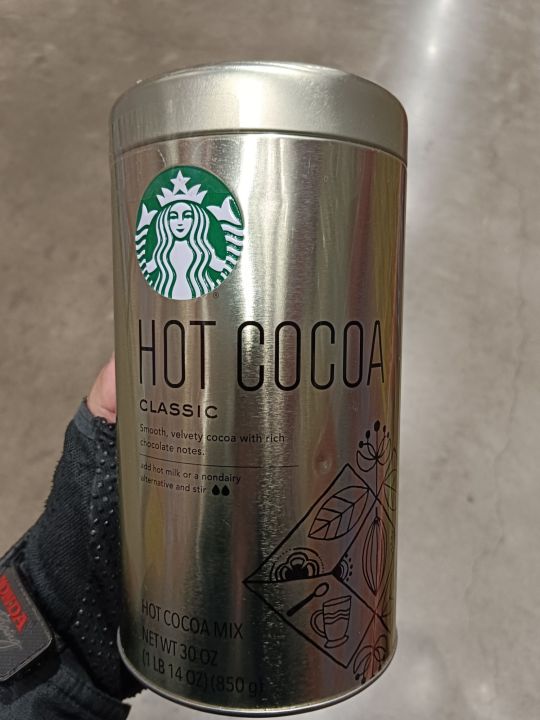 STARBUCKS HOT COCOA POWDER MIX 850G. Lazada PH