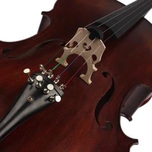 IRIN | IRIN Double Bass Bridge Cho Các Kích Cỡ 4/4 3/4 1/2 1/4 1/8 Chất Liệu Gỗ Phong Phụ Kiện Nhạc Cụ Có Dây Một Phần