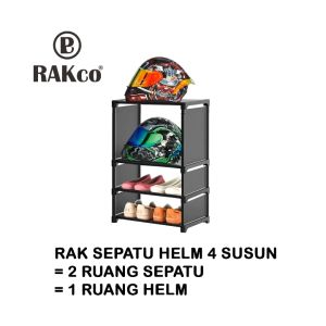 Rak SEPATU HELM 7 Susun Multifungsi / Tempat Multiguna Organizer 7 Tingkat Portable / Helmet Cabinet