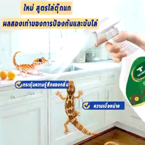 ยากำจัดบุหรี่ 500 มล สเปรย์ไล่จิ้งจก ไล่ตุ๊กแก ยากำจัดตุ๊กแก ไม่ทำร้ายคน
