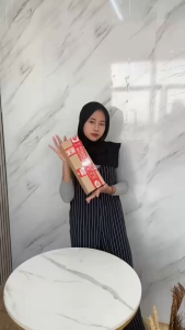 Goland Gantungan Tissue Toilet & Handuk Tempel Dinding Kamar Mandi Minimalis Stainless Steel