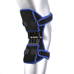 1PC Joint Support Knee Pad Non-slip Lift Pain Relief For Knee Power Spring Force Stabilizer Knee Booster Working Sports Elder