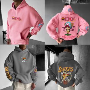 Bandai | Breathable One Piece Hooded Sweatshirt Elastic One Piece Hoodie Soft Pullover Hoodie for Training Sports & Leisure Time.