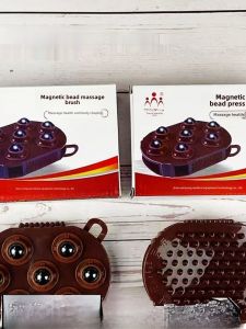 Silicone Dragon Ball Massage Tool Magnetic Bead Stroking Acupoint Brush Full Body Abdomen Gua Sha Healing Wellness Device