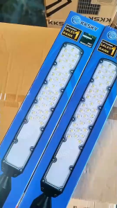 KKSKY 220V street lamp buy 1 take 1 outdoor waterproof IP67 aluminum shell no solar lights heavy duty thickness and long style floodlights for garden 5 years warranty