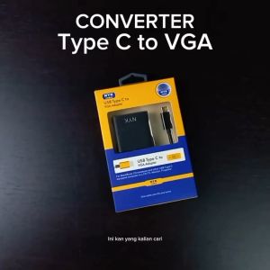 Converter Kabel Type C To VGA NYK
