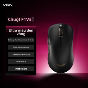 VGN | Chuột Gaming VGN Dragonfly F1 Pro Max - Không Dây 2 Chế Độ (Wired + 2.4G) Pin Trâu Chuyên Game Esport Dành cho Nữ