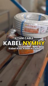 KITANI - NYMHY 2×2.5 mm² - 25 Meter - Kabel Tembaga Serabut