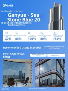 GANI | Home Sun Protection Glass Film One-way Vision Anti-peep Heat Insulation