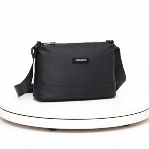 MENSPE Men Bags Mens Shoulder Bag Chest Bag Cross Body Bag Leisure Messenger Bag Business Style Soft Leather Large Capacity Sling Bag Casual Bag Men Sport Street Travel Outdoor