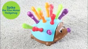 Spike Fine Motor Educational Hedgehog Game Montessori Sensory Learning Colors Numbers Sorter Toy
