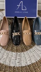Anela Lyne Sepatu Wanita Import Shoes Terbaru Soraya Glossy ANEQT236