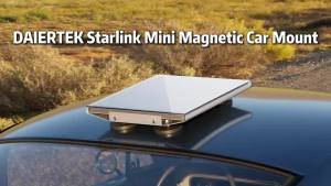 Starlink Mini Magnetic Car Mount with Protective Cover 265 LBS Heavy-Duty Magnet Base Roof Mountwith 3mm PC Shield for RV Truck