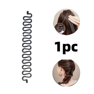 DIY Hair Braiding Tool Fishbone Braid Maker Set Simple Lazy Braider For Women All Hair Types Ponytail Bow-Shaped Styling Access