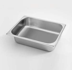 Stainless steel food pan half size chaffing dish tray 1/2*6.5cm