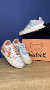 Sepatu Sneakers Wanita Sneakers Shoes Import Lucu Terbaru Kekinian Multiwarna
