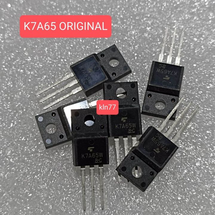TRANSISTOR K7A65 ORIGINAL K7A65D K 7A65 W original 7A65 ASLI | Lazada ...