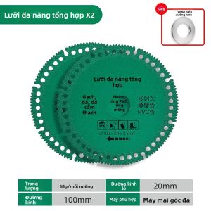 HUANGXIAOCHAO | Đĩa Cắt Khô Đa Năng cho Đá Marble Gốm và Gạch