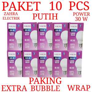 BOHLAM LED / LAMPU LED VOLTO INALUX CAHAYA PUTIH PAKET 10PCS