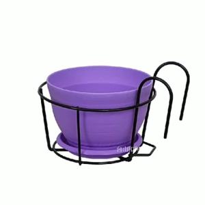 JeDa ที่แขวนกระถางต้นไม้แบบเหล็ก กระถางแขวนผนัง flower stand