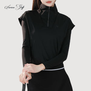 SWAN LOVE GOLF | Stylish Breathable Womens Golf Top