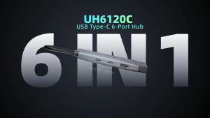 TP-Link UH6120C 6 Port with 100W Charging Ports 4K HDMI SuperSpeed Type C 3.0 USB Hub