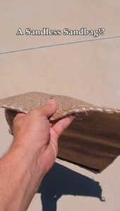 60*40cm Flood Bag Water Barrier Lightweight Reusable The Sand-Free Flood Control Automatic expansion